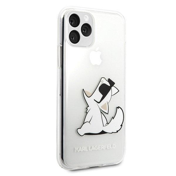 Telefono dėklas Karl Lagerfeld KLHCN58CFNRC iPhone 11 Pro hardcase transparent Choupette Fun цена и информация | Telefono dėklai | pigu.lt