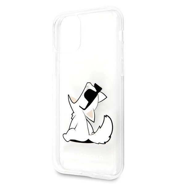 Telefono dėklas Karl Lagerfeld KLHCN61CFNRC iPhone 11 hardcase transparent Choupette Fun цена и информация | Telefono dėklai | pigu.lt