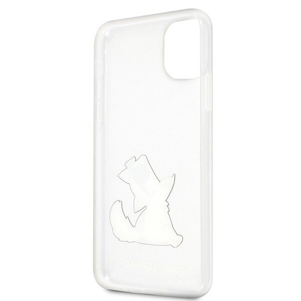 Telefono dėklas Karl Lagerfeld KLHCN65CFNRC iPhone 11 Pro Max hardcase transparent Choupette Fun kaina ir informacija | Telefono dėklai | pigu.lt