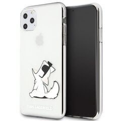 Чехол для телефона Karl Lagerfeld KLHCN65CFNRC iPhone 11 Pro Max hardcase transparent Choupette Fun цена и информация | Чехлы для телефонов | pigu.lt