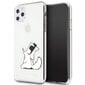 Telefono dėklas Karl Lagerfeld KLHCN65CFNRC iPhone 11 Pro Max hardcase transparent Choupette Fun kaina ir informacija | Telefono dėklai | pigu.lt