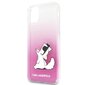 Telefono dėklas Karl Lagerfeld KLHCN65CFNRCPI iPhone 11 Pro Max hardcase pink Choupette Fun kaina ir informacija | Telefono dėklai | pigu.lt