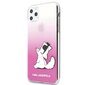 Telefono dėklas Karl Lagerfeld KLHCN65CFNRCPI iPhone 11 Pro Max hardcase pink Choupette Fun kaina ir informacija | Telefono dėklai | pigu.lt