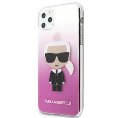 Чехол для телефона Karl Lagerfeld KLHCN65TRDFKPI iPhone 11 Pro Max pink Gradient Ikonik Karl цена и информация | Чехлы для телефонов | pigu.lt