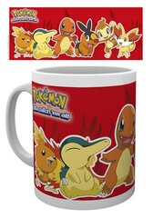 Pokemon Fire Partners Mug, 300ml kaina ir informacija | Žaidėjų atributika | pigu.lt