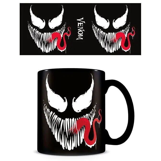 Marvel - Venom Face Mug, 320ml kaina ir informacija | Žaidėjų atributika | pigu.lt