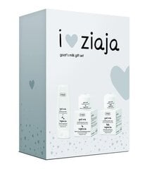 Rinkinys I Love Ziaja Goat´s Milk Gift Set: dieninis veido kremas, 50 ml + naktinis veido kremas, 50 ml + rankų kremas, 80 ml kaina ir informacija | Veido kremai | pigu.lt