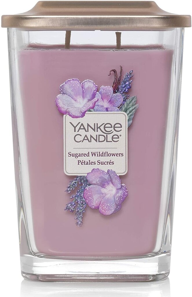 Kvapioji žvakė Yankee Candle Sugared Wildflowers 552 g kaina ir informacija | Žvakės, Žvakidės | pigu.lt