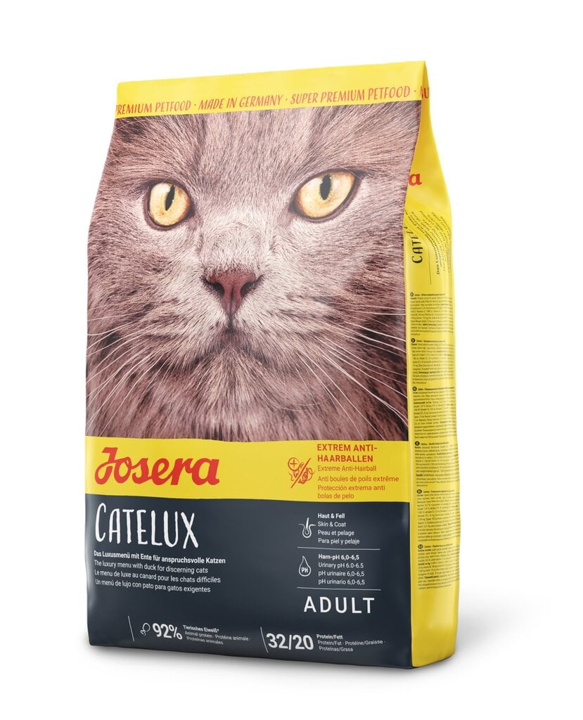 Josera išrankioms katėms Catelux, 2 kg цена и информация | Sausas maistas katėms | pigu.lt