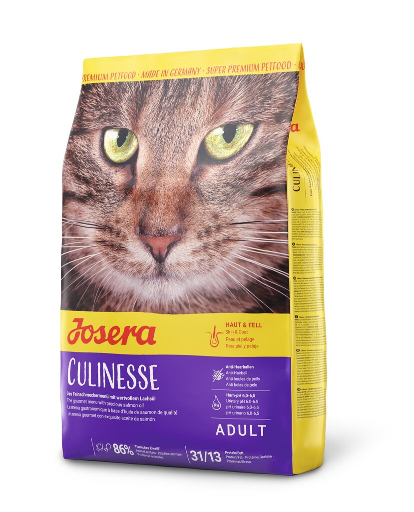 Josera geram virškinimui Culinesse, 2 kg цена и информация | Sausas maistas katėms | pigu.lt