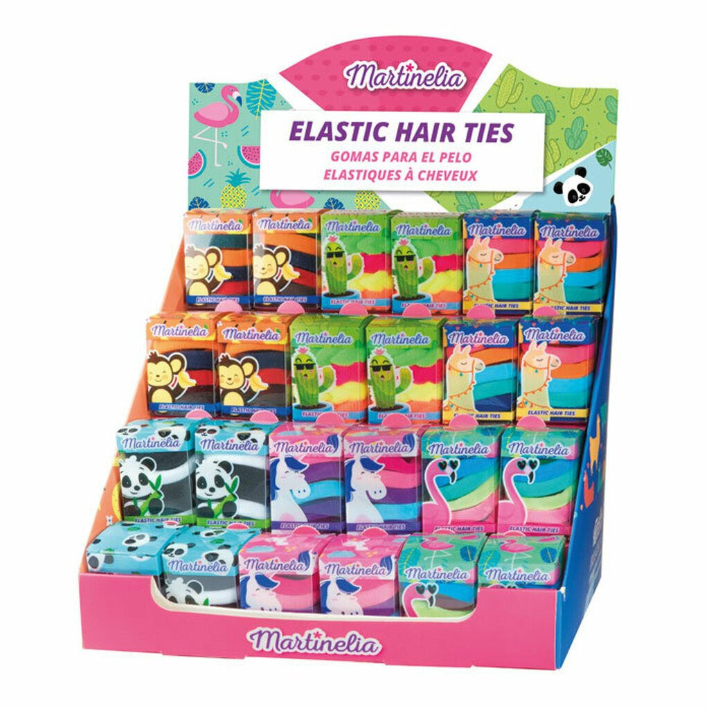 Elastinės plaukų gumytės Martinelia mergaitėms цена и информация | Plaukų aksesuarai | pigu.lt