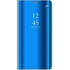 Mocco Clear View, Atverčiamas dėklas Samsung N970 Galaxy Note 10 telefonui, Mėlyna kaina ir informacija | Telefono dėklai | pigu.lt