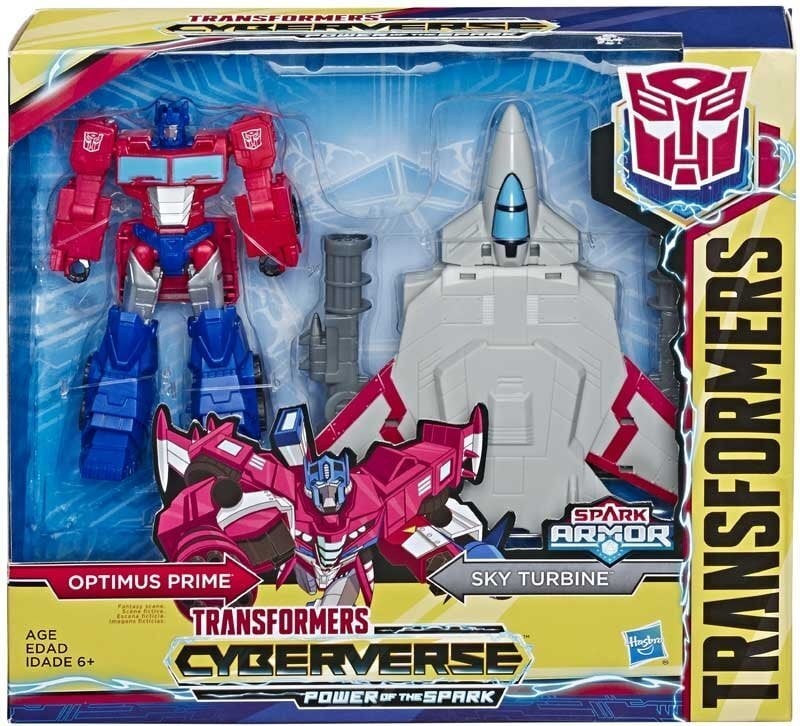 Transformeris Transformers Cyberverse Spark Armor, 25 cm kaina ir informacija | Žaislai berniukams | pigu.lt
