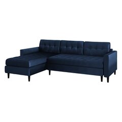 Мягкий угловой диван Selsey Kopenhaga, синий цена и информация | Угловые диваны | pigu.lt
