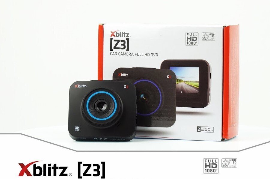 Xblitz Z3 Vaizdo registratorius цена и информация | Vaizdo registratoriai | pigu.lt