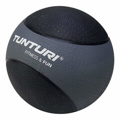 Svorinis kamuolys Tunturi 5 kg, juodas/pilkas kaina ir informacija | Svoriniai kamuoliai | pigu.lt