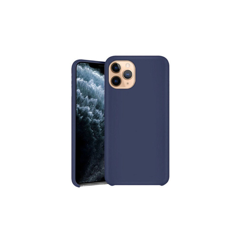 Mocco Ultra Slim Soft Matte 0.3 mm Silicone Case, skirtas Apple iPhone 11 Pro, Mėlynas цена и информация | Telefono dėklai | pigu.lt
