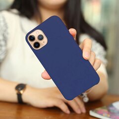 Mocco Ultra Slim Soft Matte 0.3 mm Silicone Case, skirtas Apple iPhone 11 Pro, Mėlynas kaina ir informacija | Telefono dėklai | pigu.lt