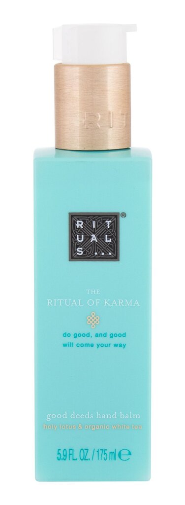 Maitinamasis rankų losjonas Rituals The Ritual of Karma Good Deeds 175 ml kaina ir informacija | Kūno kremai, losjonai | pigu.lt