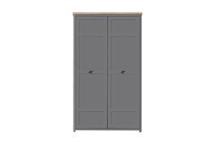Шкаф Forte Genoa, серый / дубовый цвет цена и информация | Шкафы | pigu.lt