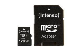 Intenso Micro SDXC UHS-I 256 ГБ (+ SD адаптер) цена и информация | Карты памяти для телефонов | pigu.lt