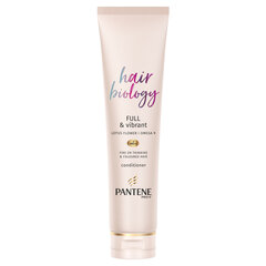 Kondicionierius ploniems arba retėjantiems ir dažytiems plaukams PANTENE BIOLOGY Full & Vibrant 160 ml kaina ir informacija | Balzamai, kondicionieriai | pigu.lt