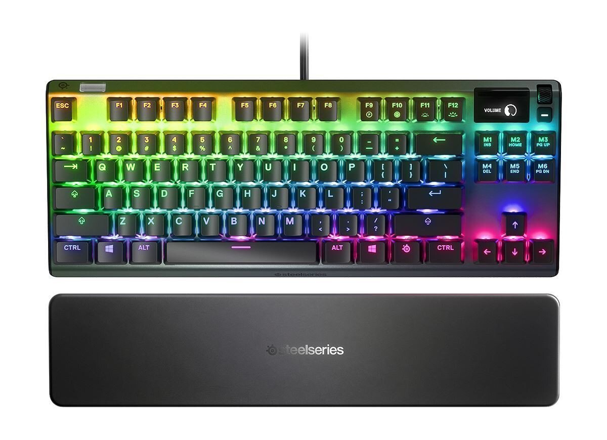 Žaidimų Klaviatūra SteelSeries Apex 7 TKL RGB - US layout - Gateron Red Switches цена и информация | Klaviatūros | pigu.lt