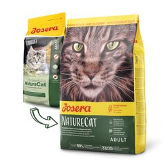 Josera visavertis pašaras suaugusioms katėms be grūdų NatureCat, 400 g цена и информация | Сухой корм для кошек | pigu.lt