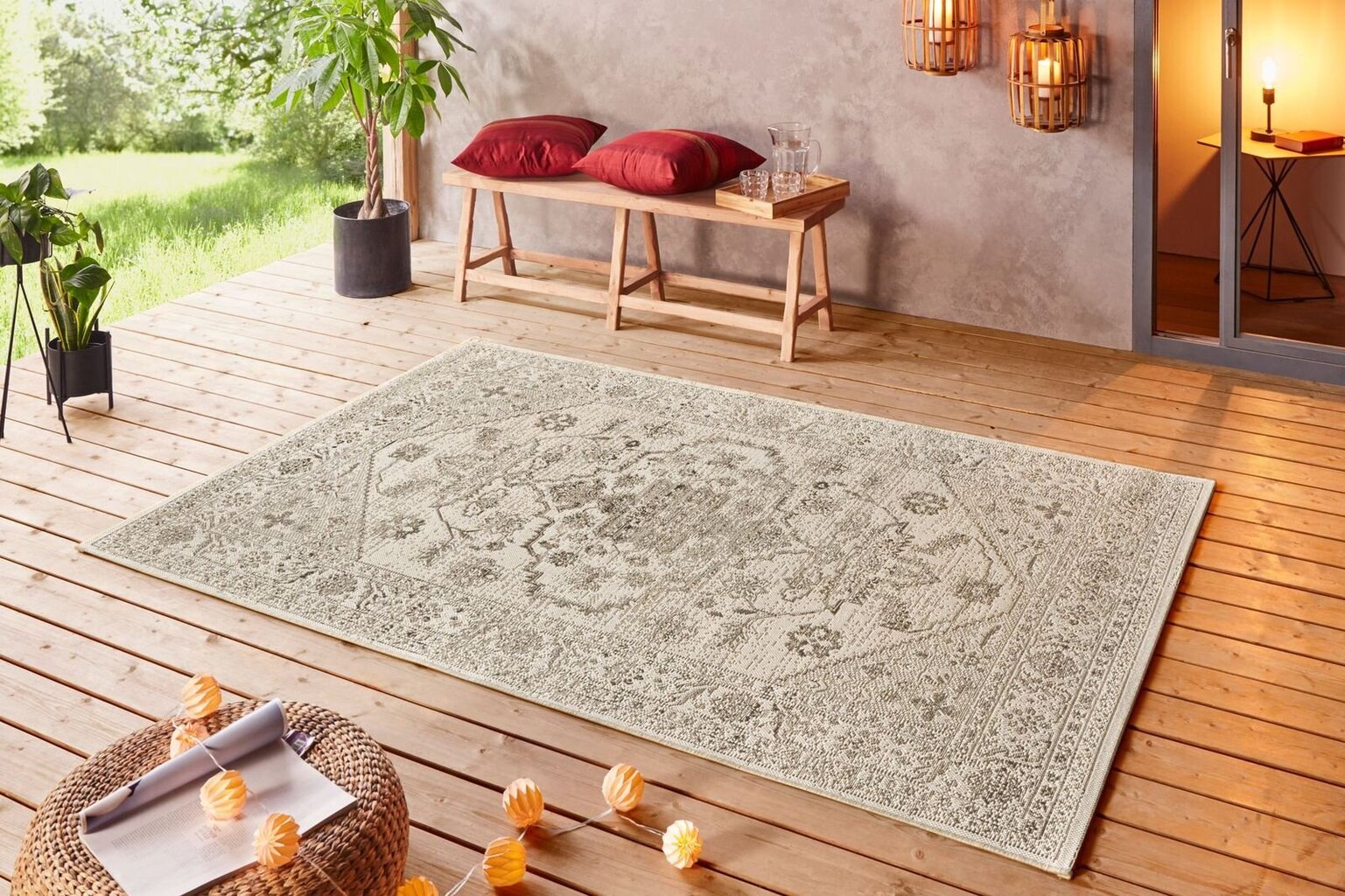 Northrugs lauko kilimas Beach Navarino 160x230 cm kaina ir informacija | Kilimai | pigu.lt