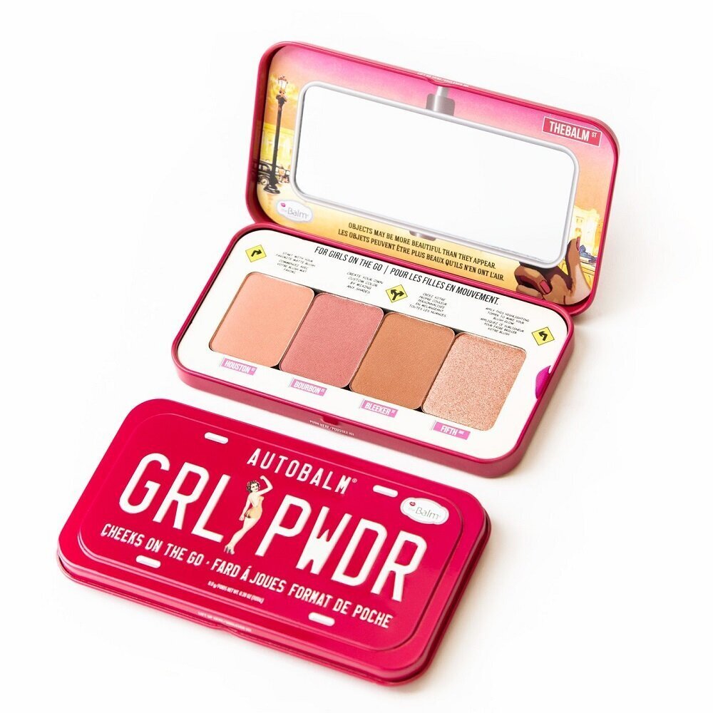 Skaistalų paletė The Balm Autobalm Blush GRL PWDR 8g цена и информация | Bronzantai, skaistalai | pigu.lt