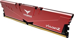 Team Group T-FORCE VULCAN Z TLZRD48G3200HC16C01 memory module 8 GB 1 x 8 GB DDR4 3200 MHz цена и информация | Оперативная память (RAM) | pigu.lt