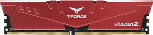 Team Group T-FORCE VULCAN Z TLZRD48G3200HC16C01 memory module 8 GB 1 x 8 GB DDR4 3200 MHz цена и информация | Оперативная память (RAM) | pigu.lt