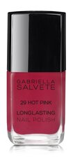 Лак для ногтей Gabriella Salvete Longlasting Enamel 11 мл, 29 Hot Pink цена и информация | Лаки, укрепители для ногтей | pigu.lt