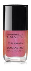 Nagų lakas Gabriella Salvete Longlasting Enamel 11 ml, 32 Flamingo kaina ir informacija | Nagų lakai, stiprintojai | pigu.lt
