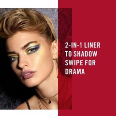 Жидкая подводка для глаз Rimmel Wonder’Swipe 2-in-1 1.7 мл, 011 Don´t Be Shook цена и информация | Тушь, средства для роста ресниц, тени для век, карандаши для глаз | pigu.lt