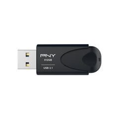 PNY Attache 512GB USB 3.1 kaina ir informacija | USB laikmenos | pigu.lt