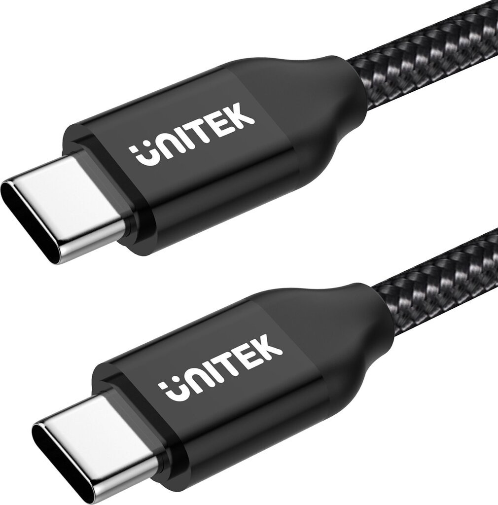 Unitek C14059BK, USB C, 2 m цена и информация | Kabeliai ir laidai | pigu.lt