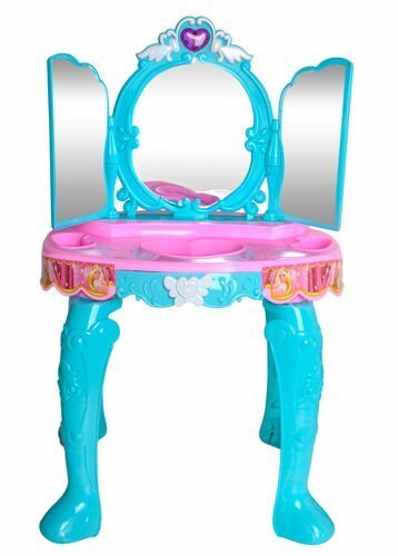 Vaikiškas staliukas su veidrodžiu "Princesė" kaina ir informacija | Žaislai mergaitėms | pigu.lt