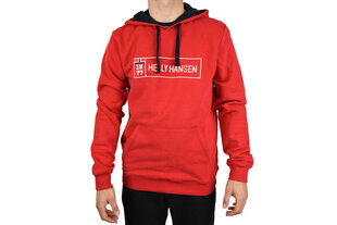 Helly Hansen джемпер мужской 1877 Hoodie Flag Red цена и информация | Мужские толстовки | pigu.lt