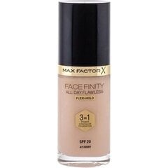 Основа для макияжа Max Factor Facefinity 3-In-1 Foundation - Ivory SPF20, 30 мл цена и информация | Пудры, базы под макияж | pigu.lt