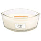 WoodWick kvapioji žvakė White Teak, 453,6 g kaina ir informacija | Žvakės, Žvakidės | pigu.lt