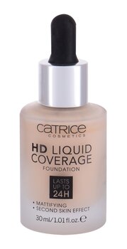 Skystas makiažo pagrindas Catrice HD Liquid Coverage 30 ml, 002 kaina ir informacija | Makiažo pagrindai, pudros | pigu.lt