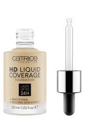 Жидкая основа для макияжа Hd Liquid Coverage Foundation Catrice цена и информация | Пудры, базы под макияж | pigu.lt