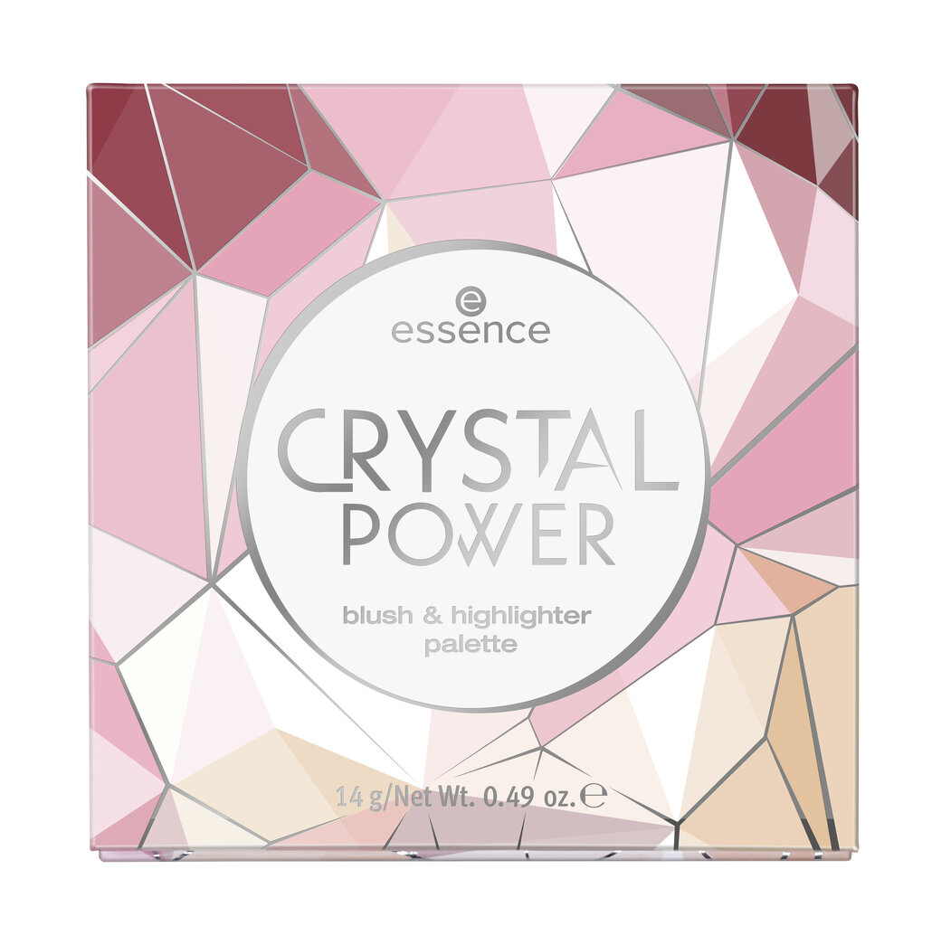 Skaistalų ir pudrų paletė Essence crystal power 14 g kaina ir informacija | Bronzantai, skaistalai | pigu.lt