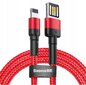 Kabelis Baseus USB 2.0 - Lightning, 1m CALKLF-G09 kaina ir informacija | Kabeliai ir laidai | pigu.lt