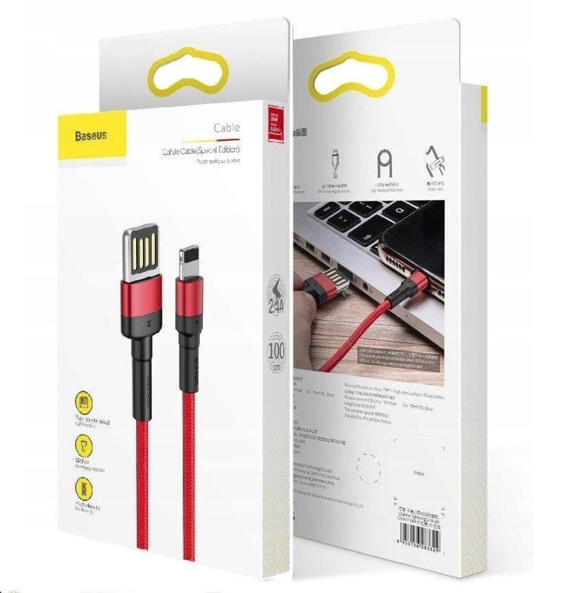 Kabelis Baseus USB 2.0 - Lightning, 1m CALKLF-G09 kaina ir informacija | Kabeliai ir laidai | pigu.lt