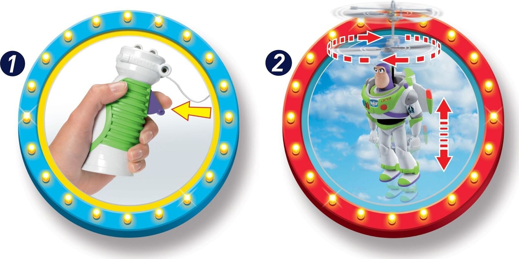 Skraidanti figūrėlė Dickie Toys Toy Story Buzz Lightyear цена и информация | Žaislai berniukams | pigu.lt