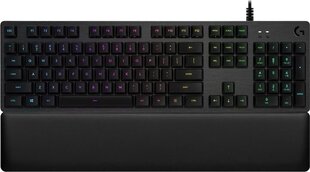 Žaidimų klaviatūra Logitech G513 (Blue Switch), juoda kaina ir informacija | Klaviatūros | pigu.lt