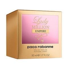 Парфюмерная вода для женщин Paco Rabanne Lady Million Empire EDP 50 мл цена и информация | Женские духи | pigu.lt