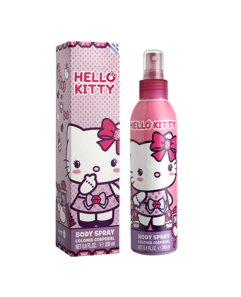 Kvapnus kūno purškiklis Hello Kitty mergaitėms 200 ml kaina ir informacija | Kosmetika vaikams ir mamoms | pigu.lt